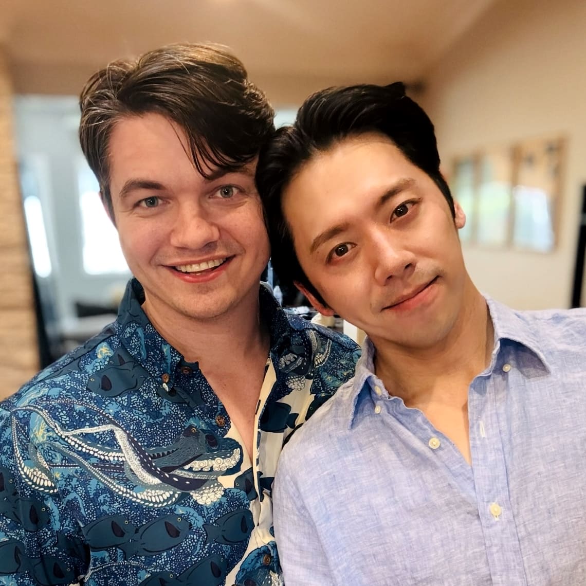 Chris and Jun